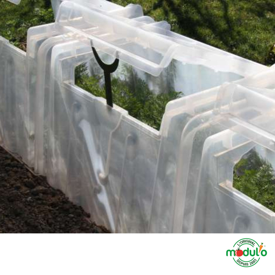 Trappe + béquille pour tunnel Modulo 60