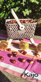 Lot de 2 paniers Kajo 4L