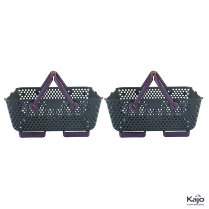 Lot de 2 paniers Kajo 15L