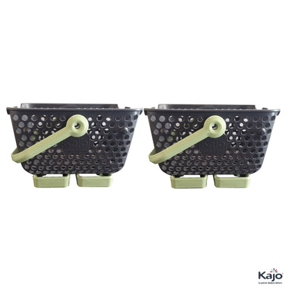 Lot de 2 paniers Kajo 4L