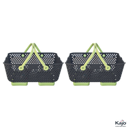 Lot de 2 paniers Kajo 15L
