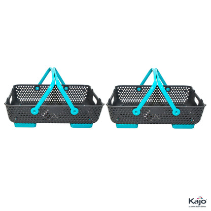 Lot de 2 paniers Kajo 20L