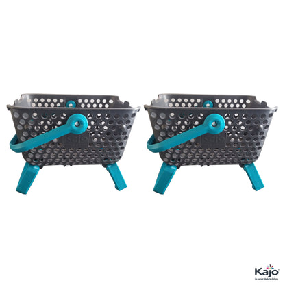 Lot de 2 paniers Kajo 4L