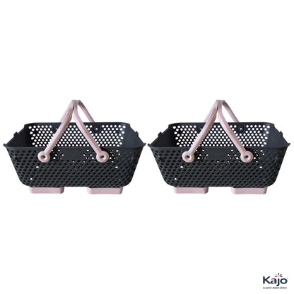 Lot de 2 paniers Kajo 15L