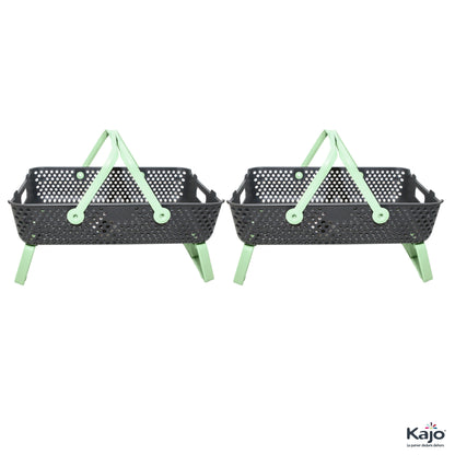Lot de 2 paniers Kajo 20L