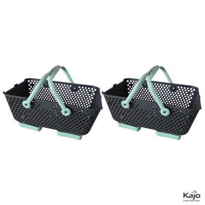 Lot de 2 paniers Kajo 15L