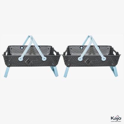 Lot de 2 paniers Kajo 20L