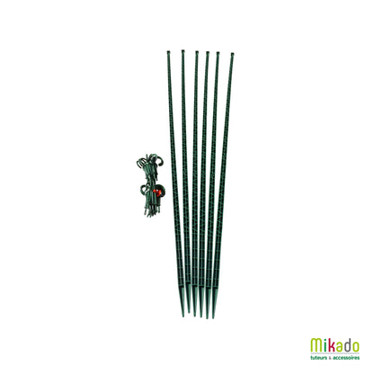 Pack tuteurs (6 tuteurs - 24 attaches)