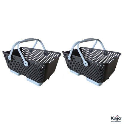 Lot de 2 paniers Kajo 15L