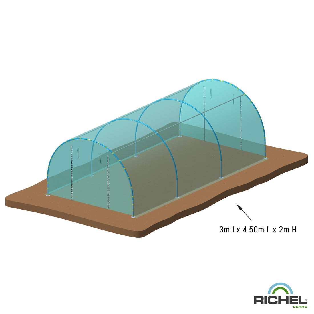 SAV SERRE 3m x 4,5m (13,5m²) - J30450 & J30451