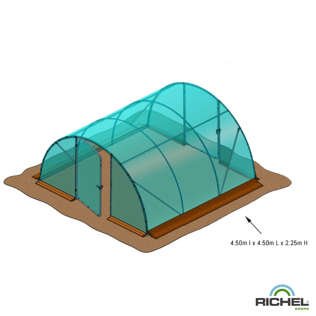 SAV SERRE 4,5m x 4,5m (20,25m²) - J45451