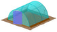 SAV SERRE 4,5m x 4,5m (20,25m²) - J45451