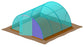 SAV SERRE 4,5m x 4,5m (20,25m²) - J45451