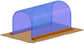 SAV abri du culture 2m x 4m - J20400