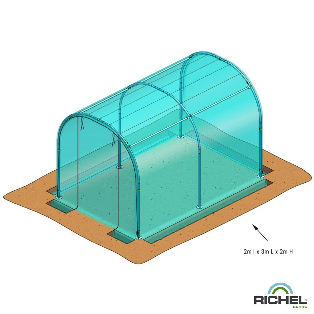 SAV SERRE 2 m x 3m (6m²) - J20300